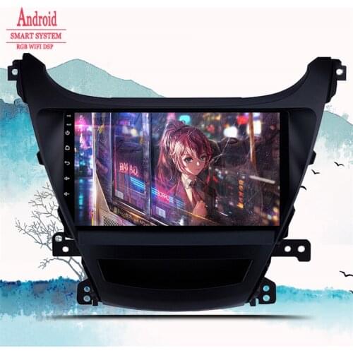 Multimedia Player For Hyundai Elantra Avante I35 2014 2015 Navigation GPS Android 10 Auto Car Radio 2 din DVD Head Unit Cassette