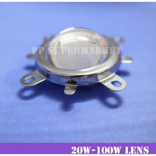 44mm Lens + Reflector Collimator + Fixed bracket For 20W 30W 50W 70W 100W LED