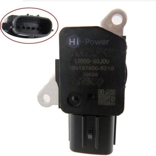 Genuine 197400-5120 13800-80J00Air Flow Sensor Meter Auto part fits for 07-10 Suzuki SX4 2.0L-L4 fits for 07-10 Suzuki SX4 2.0