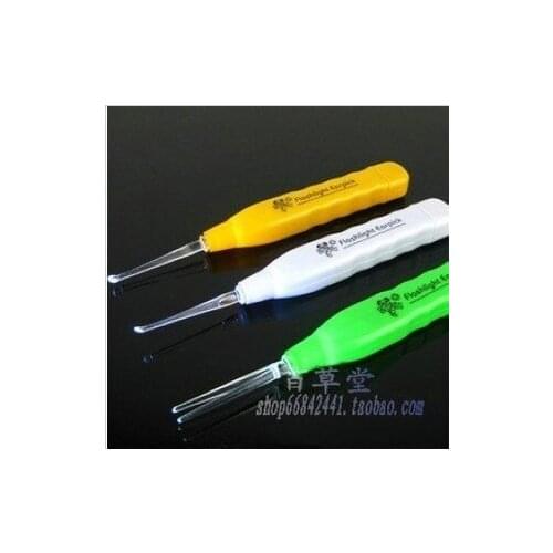 10pcs High quality light digging ershao 3 button battery ear tools light ershao 2013