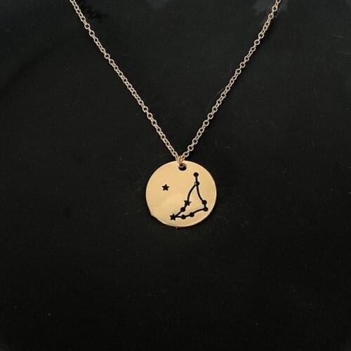 Capricorn constellation necklace Handmade Zodiac Constellation Necklace Zodiac Jewelry For The Mothers' Day Gift