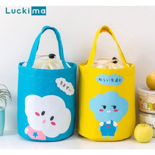 Portable Storage Bag New Thermal Lunch Bag Nsulated Lunch Box Tote Dinner Container Cooler Bags Food Organizer for Kids Women