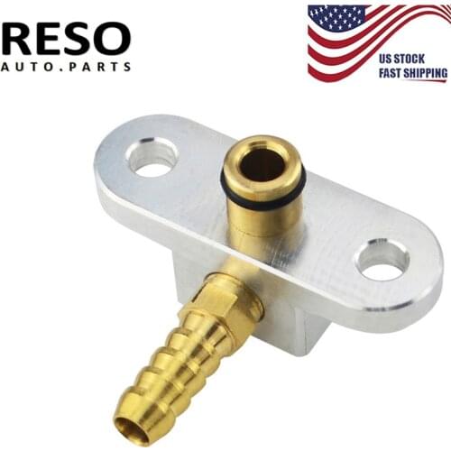 RESO - Fuel Pressure Regulator Fuel Rail Adaptor For Subaru 00-07 Impreza STi WRX GDA