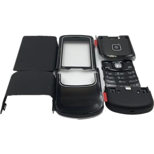 RTBESTOYZ Original Good quality For Nokia 8600 New Full Housing Cover Case With English Keypad +Logo
