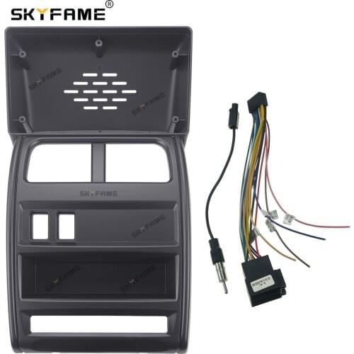 SKYFAME Car Frame Cable For PROTON SAGA 2016-2018 Android Big Screen Dask Kit Fascia Frame Line