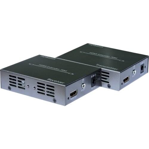 HDBaseT HDMI extender with IR hdmi RS-232, up to 70M 3D 4kX2k, POC one side supply power