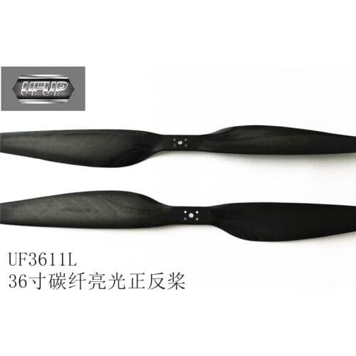 UFUP UF3611L 36 inch Carbon fiber Straight Paddle UF-L series Multi-rotor Propeller for Multi-rotor Plant Agriculture UAV Drone