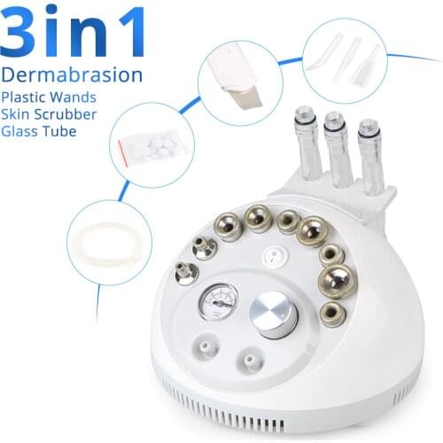 Face Skin Care Device Microdermabrasion Diamond Dead Skin Remove And Ultrasound Scrubber Face Deel Cleaning Skin Rejuvenation