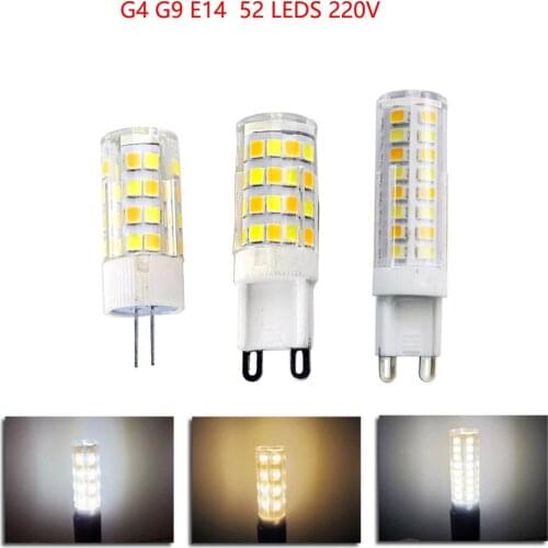 100pcs LED Dimmable Bulb G4 G9 E14 Three color Dual Color Mixed 3000K 4000K 6000K Chandelier Pendant Crystal Light Bulb 220V