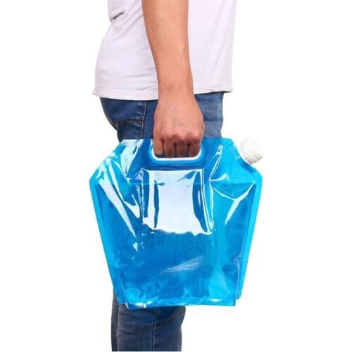 5/10l Outdoor Water Bags Foldable Portable Drinking Camp Cooking Picnic Bbq Water Container Bag Carrier Car Water Tank #T3P