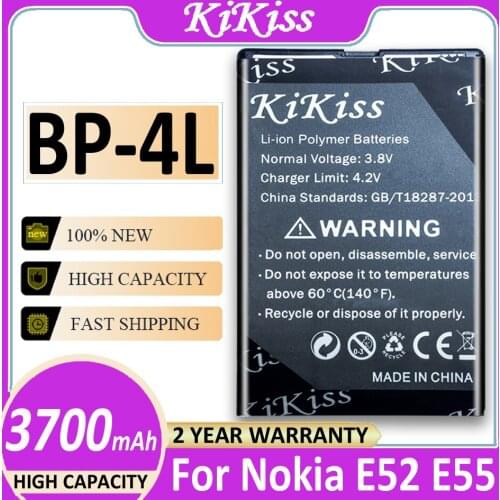 3700mAh BP-4L Battery For Nokia E61i E63 E90 E95 E71 6650F N97 N810 E72 E52 BP4L BP 4L Phone Batteries +Tracking Number