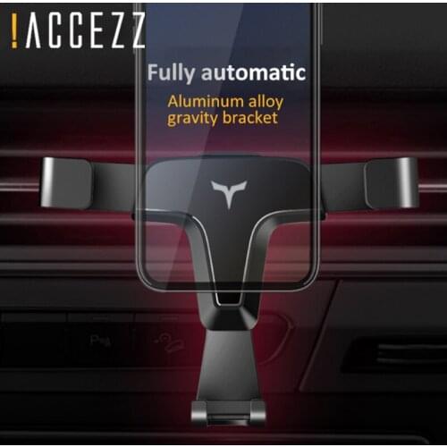 !ACCEZZ Gravity Car Phone Holder Stand Air Vent 360 Degree Adjustable For Huawei P20 iphone X Xiaomi GPS Mobile Support Bracket