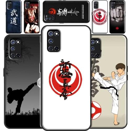 Kung Fu Oyama Kyokushin Karate Case For OPPO A72 A52 A15 A91 A83 A3S A5S A5 A9 A53 A31 2020 F5 F7 Find X2 X3 Pro Cover