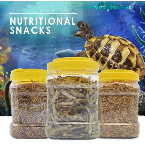 Turtle Fish Hamster Feeder Food Feed Sticks Granules Dried Bread Worms Reptile Aquarium Terrapin Tortoise Bird Hamster Food