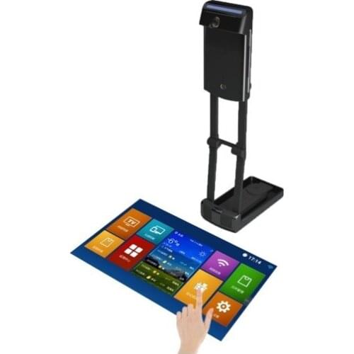 Mini touch pico projector turns your desktop into a tablet