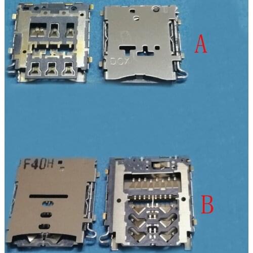1Pcs Reader Sim Card Socket For Samsung Galaxy A3 A7 A3000 A3009 A300 A5 A5000 A5009 A7000 A7009 Slot Tray Holder Connector