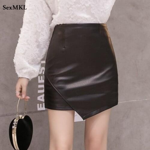 Женские кожаные юбки SexMKL China At AliExpress