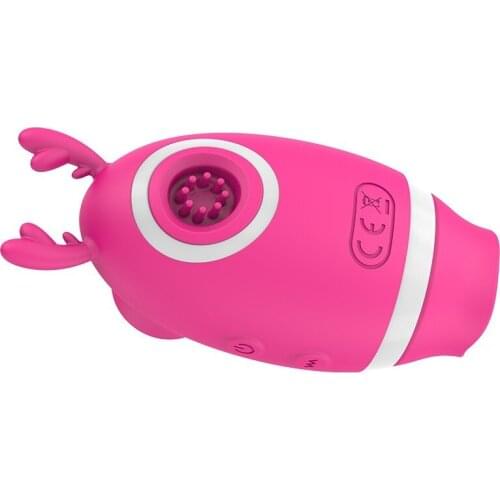 G-spot Sucking & Licking Tongue Vibrator Adult Sex Toy for Women Vibrating Nipple Sucker Clitoris Stimulator Female Masturbation