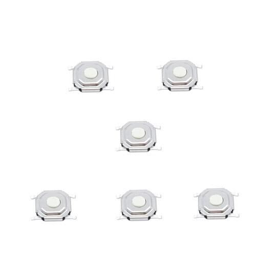 1000Pcs 5x5 Plastic Head Button 4*4*1.6/1.7/2.5mm SMD Micro Tactile Tact Electronic Switch