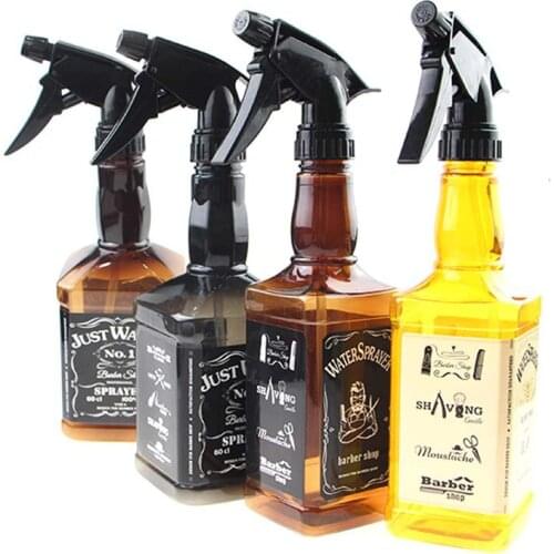 650ML/500ML Europe Style Oil Head Spray Hair Dressing Sprinkling Can Barber Shop Only Spray Hair Salon Hair Stylist Spray Bottle