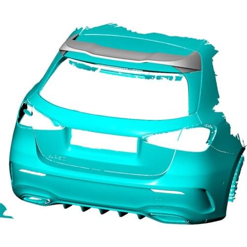 Car Rear Roof Spoiler Window Wing For Mercedes-Benz A Class W177 A35 AMG A260 2019 - 2021 Rear Roof Spoiler Wing Carbon Fiber