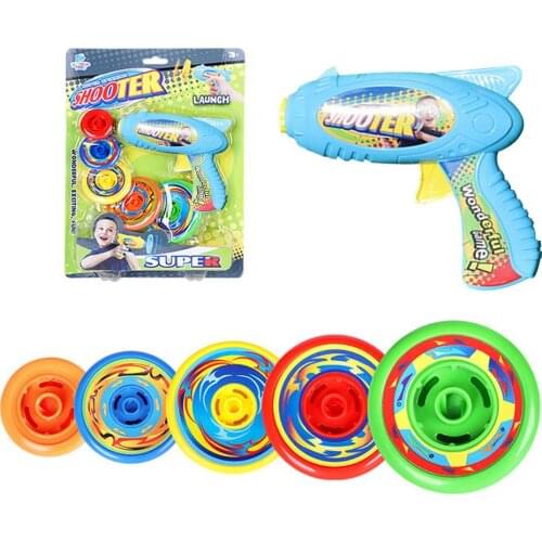 Bamboo Dragonfly Glowing Rotating Top Toys Flying Saucer Launcher Fluorescent Slingshot Catapult Plastic Bamboo Dragonfly Toys