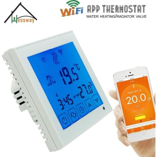 EU installation Warm Floor wifi programmable thermostat remote temperature control for ISO Android APP