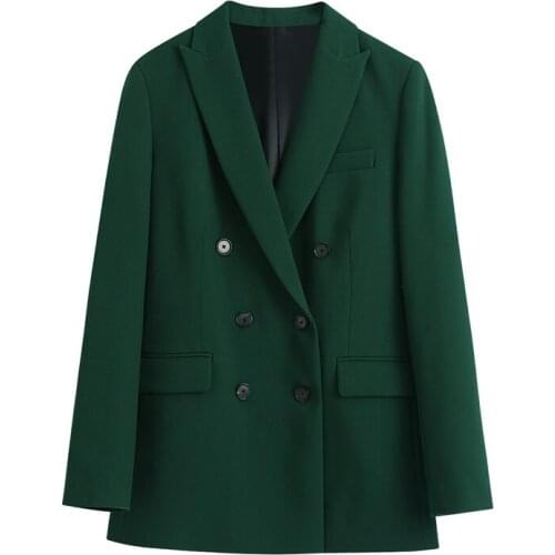 HKML Women's Double-breasted Blazers