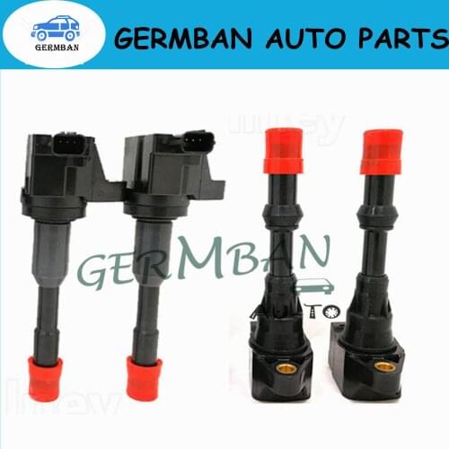 4PCS Rear/Front Ignition Coil For Honda Civic 7 8 VII VIII JAZZ FIT 2 3 II III 1.2 1.3 1.4 No#30520-PWA-003 30521-PWA-003