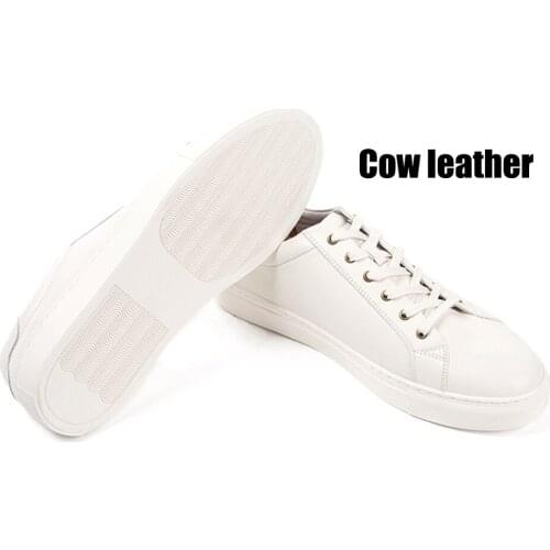 TaoBo New Genuine Leather Shoes Men Sneakers Casual Male Footwear Breathable Flats Soft Light Shoes Fashion Mens Driving Footwe