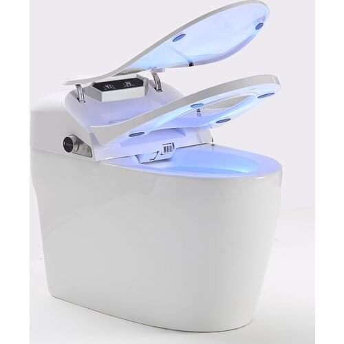 2020 hot sale luxury gold bathroom sanitary ware auto flush bidet foot sensor intelligent water closet smart wc toilet