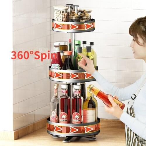 Rotating Cruet Condiment Seasoning Jars Set for Spices Pepper Sprays Bottles Seasoning Salt Jars Kitchen Storage Rack Organize