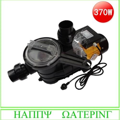 370W Sea Self-priming Water Circulation Pump for Swimming Pool Fish Pond Spa Water Pump 220V Max Flow 10M3/H