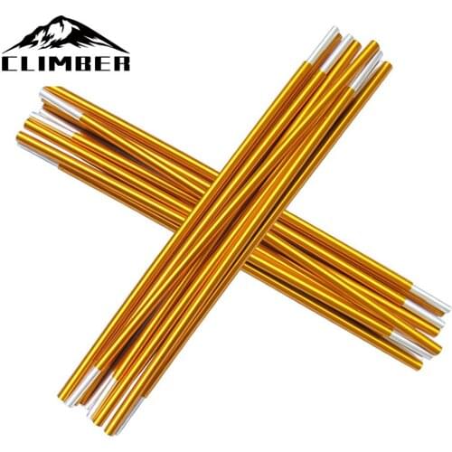 【New store 】 2 Person Tent Aluminum Pole Durable Lightweight 3.35m 2pcs Awning Tarp Rod Camping Equipment Tent Accessories