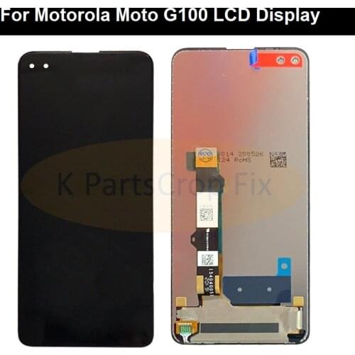 Original 6.7" For Motorola Moto G100 LCD Display Touch screen Digitizer Assembly For moto g 100 lcd +Tools