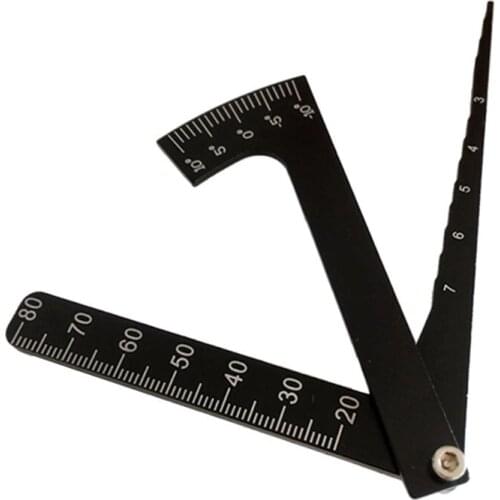 Adjustable Ruler RC Car Wheel Rim Camber Height Tires Angle Balance Rulers for Tamiya HSP Kyosho Shunting Tools