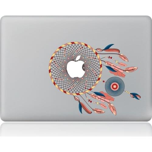 Lovely Dream Catcher Vinyl Decal Laptop Sticker for macbook Pro Air 13 inch Cartoon laptop Skin shell for mac book
