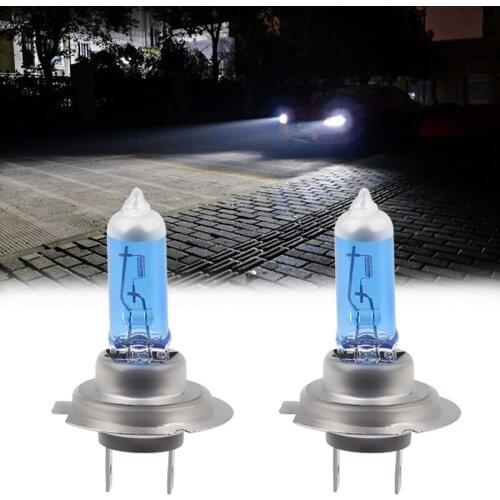 Urbanroad 10pcs Car Lights H7 Bulb 55w 6000k Halogen White Fog Lamps Halogen Bulb Car Head Lamp Light 12V Car Styling