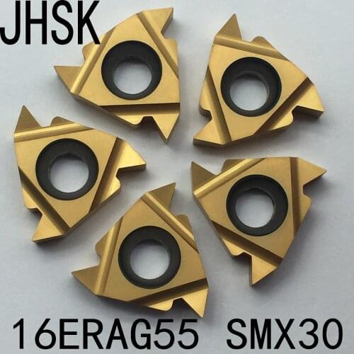 10pcs 16ER AG55 SMX30 Insert Carbide Milling Cutter tools blade High cost performance