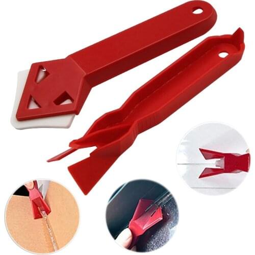 2 Pieces/set Mini Handmade Tools Scraper Utility Practical Floor Cleaner Tile Cleaner Surface Glue Residual Shovel