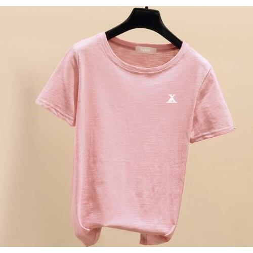 2021 Summer fashion classic casual breathable womens T-shirt