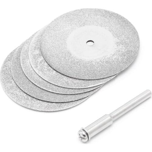 5pcs/lot Dremel Accessories Diamond Grinding Wheel Saw Circular Cutting Disc Dremel Rotary Tool Diamond Discs