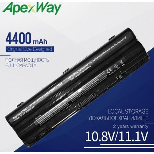 Apexway P11F P12G Laptop Battery for Dell XPS 14 15 17 15-L501X L401X L402X L501X 15-L502X L502X L701X L702X AHA63226276 P09E002