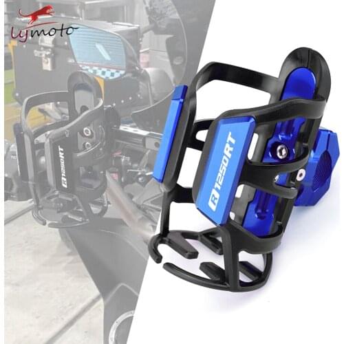 For BMW R1250RT R1200RT R1200R R1250 R1200 1250 1200 R RT Motorcycle Accessories Holder CNC Aluminum Beverage Water Bottle Cage