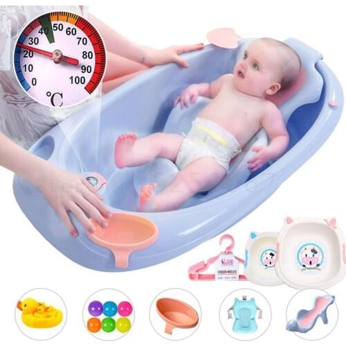 Large baby bath tub baby bath can sit lying newborn supplies child infant child bath barrel thickening