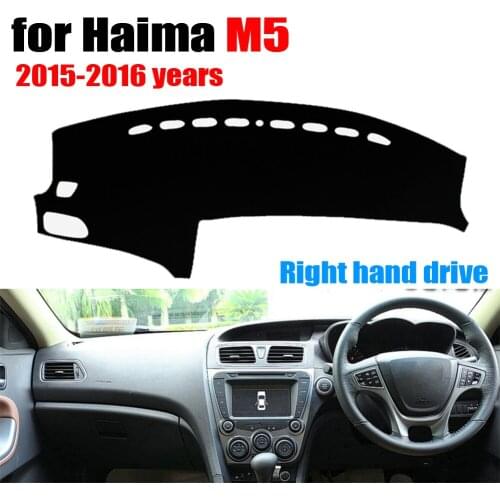 Car dashboard covers mat for Haima M5 2015-2016 years Right hand drive dashmat pad dash cover auto dashboard accessories