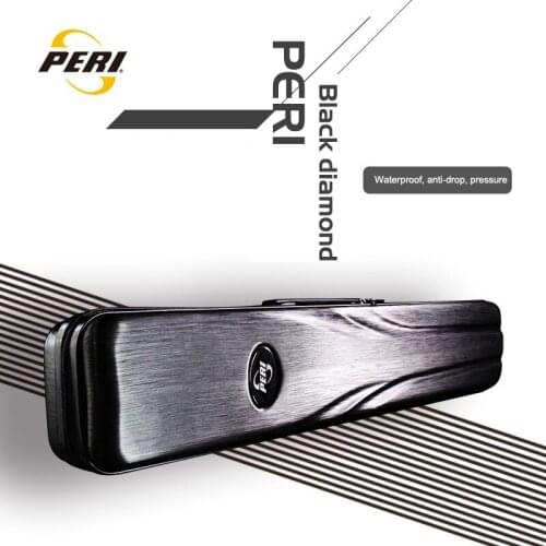 PERI Pool Cue Case Waterproof PC Material 1/2 Rod Box Carrying Case High Quality Carrying Case Professional Billiar Accessories