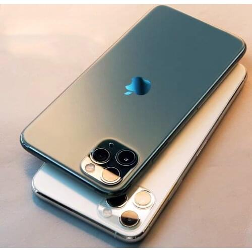 For iPhone 11 Pro Case Luxury Laser Plating Soft Semi-transparent Matte TPU Cover For iPhone 11 XR XS Max 7 8 SE 2020 Phone Case