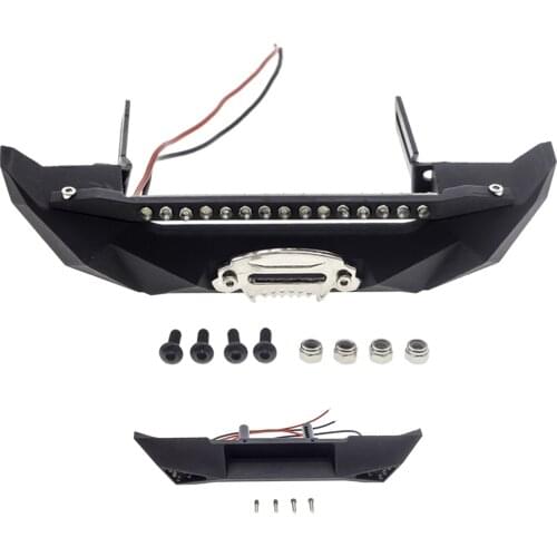 RC Car Bumper Parts for SCX10 90046 RC Crawler Car Trunk Upgrades Parts