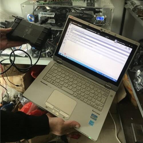 MB Star C6 Diagnosis Scanner VCI CAN DOIP Protocol Newest Software V2020/09 Installed in Laptop CF-AX2 I5 CPU 480G mini SSD